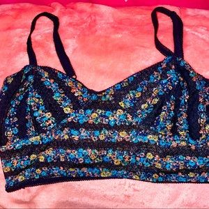 💚🖤Flowery Bralette💚🖤